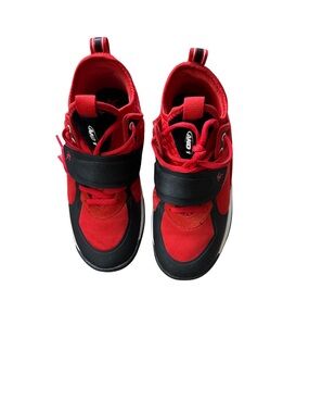 And1 Red and Black Kids Unisex Sneakers Size 6